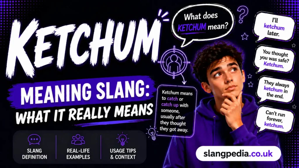 Ketchum Meaning Slang