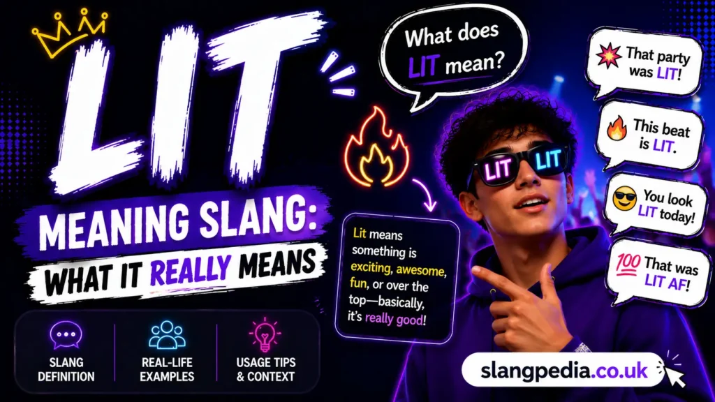 Lit Meaning Slang