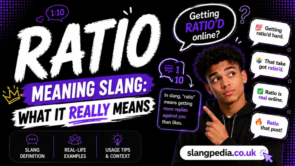 Ratio Meaning Slang