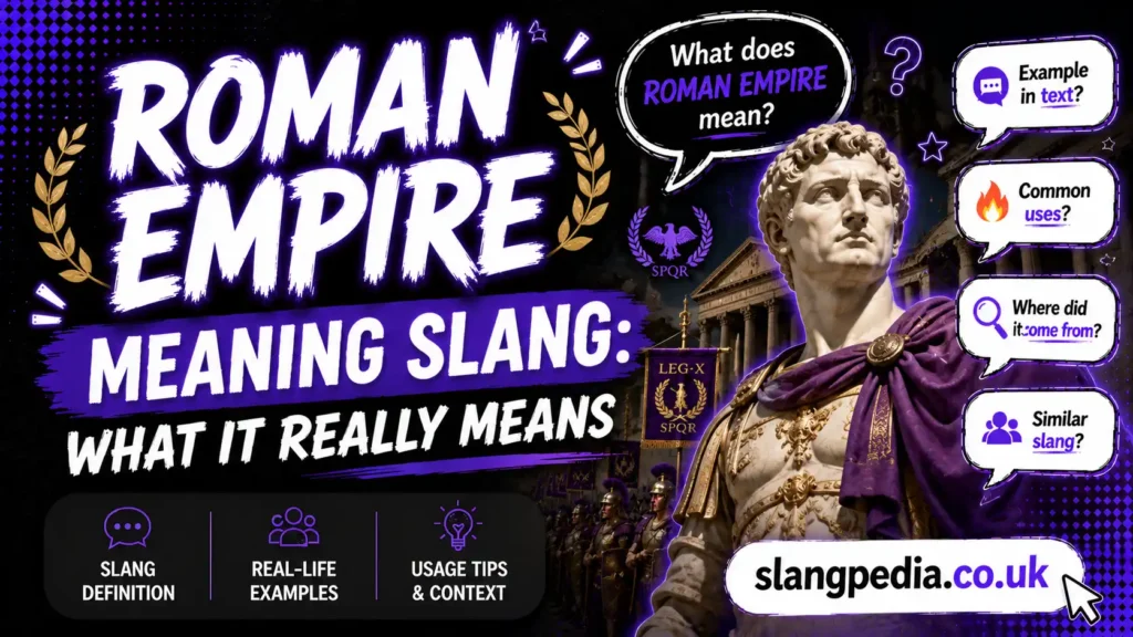 Roman Empire Meaning Slang