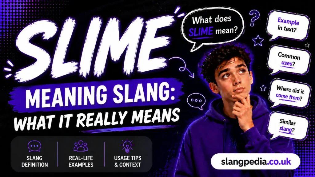 Slime Meaning Slang