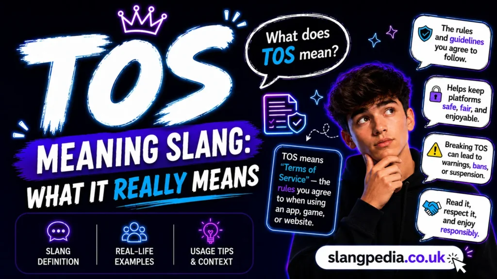 TOS Meaning Slang