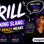 Trill Meaning Slang