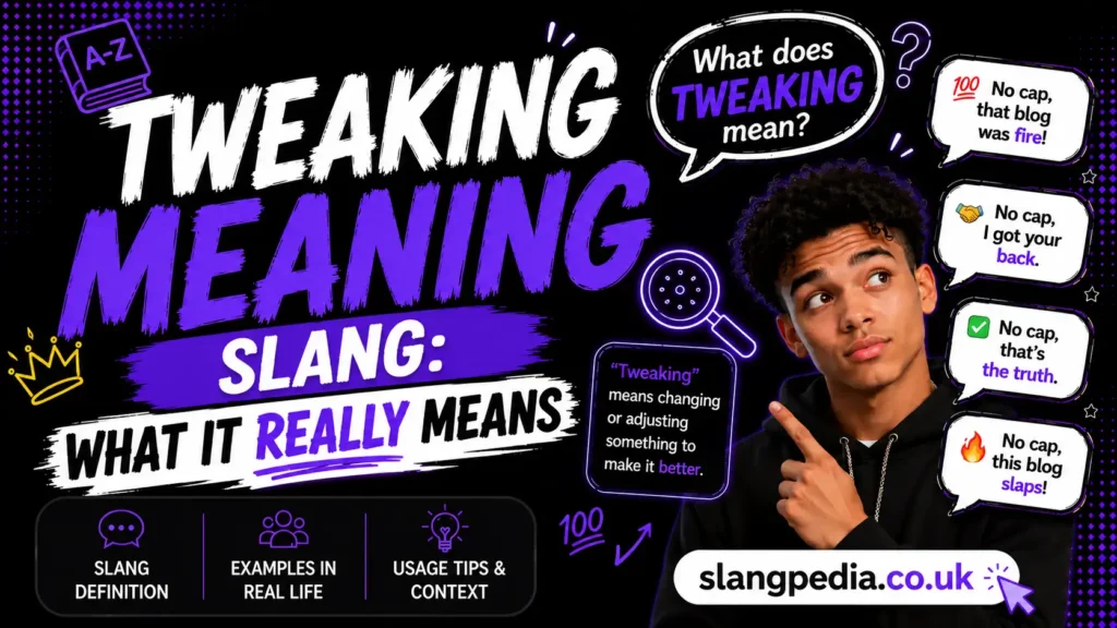Tweaking Meaning Slang