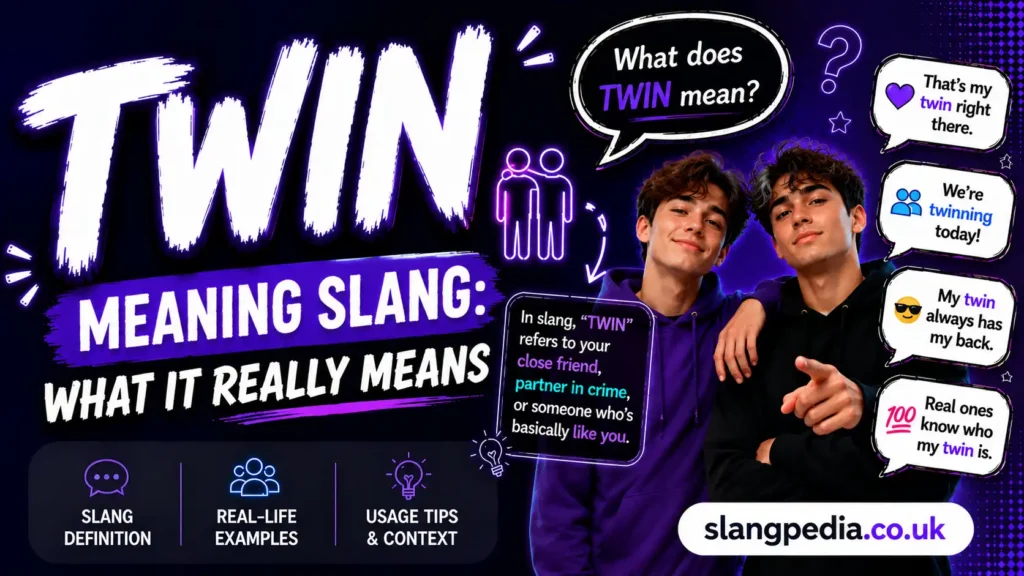 Twin Meaning Slang