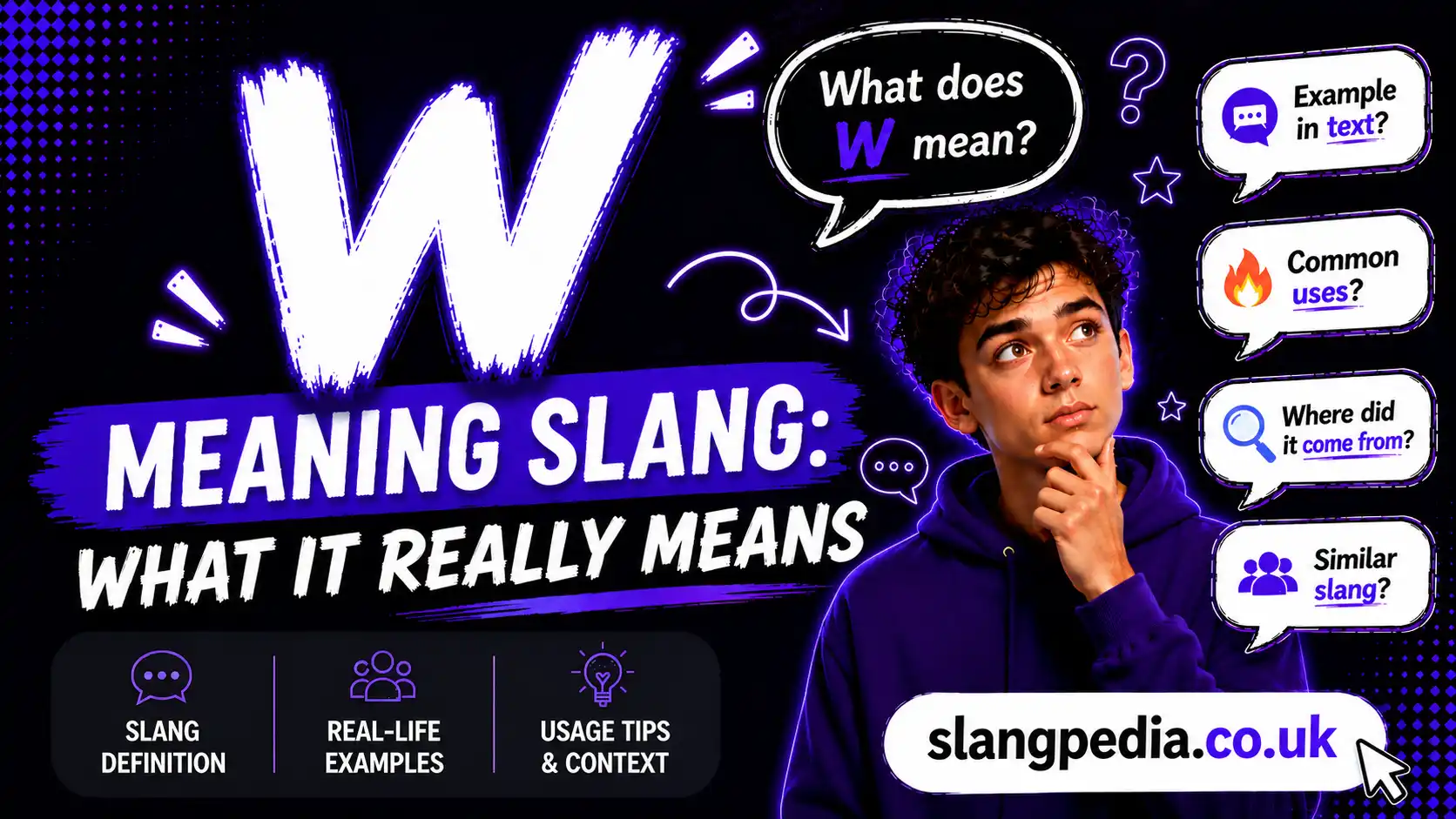 W Meaning Slang