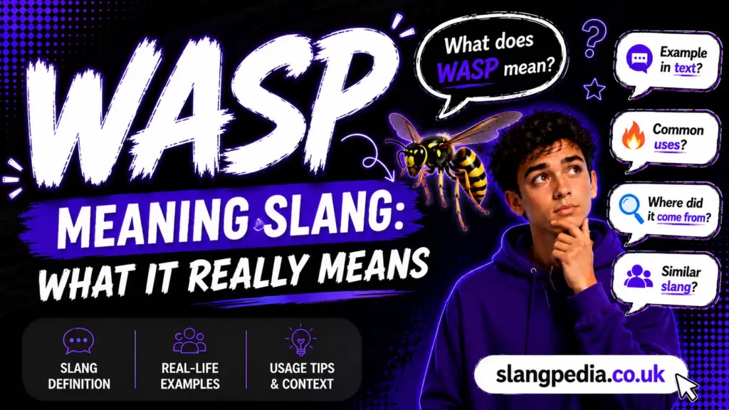 Wasp Meaning Slang