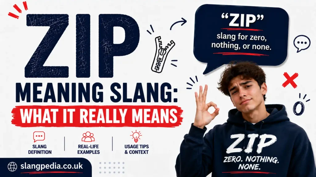Zip Meaning Slang