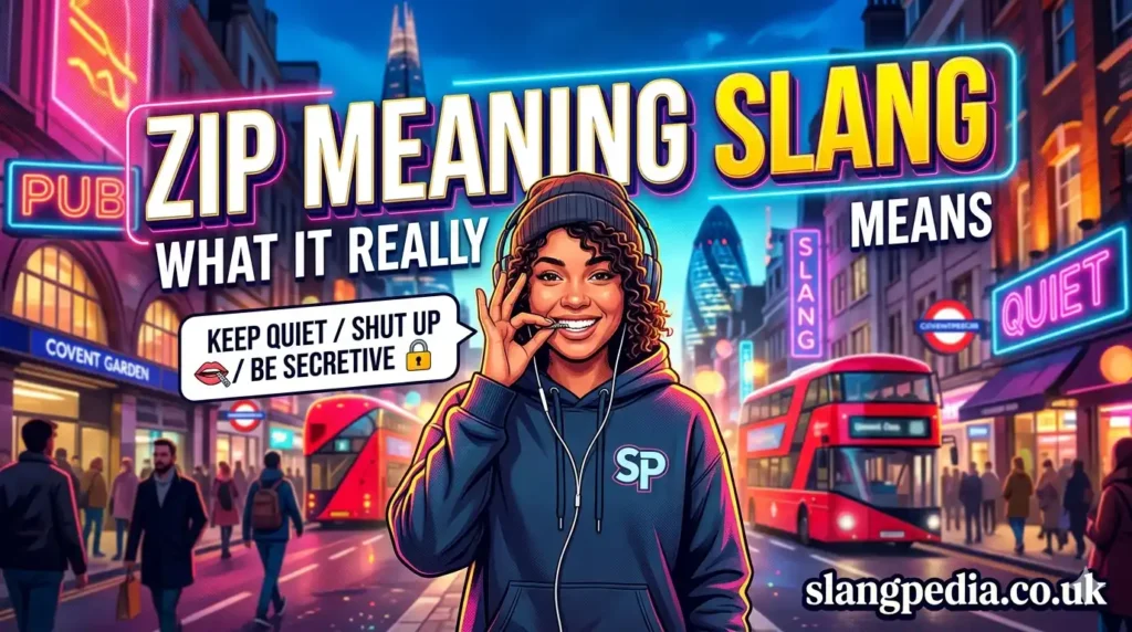 What Does Zip Mean in Slang?
