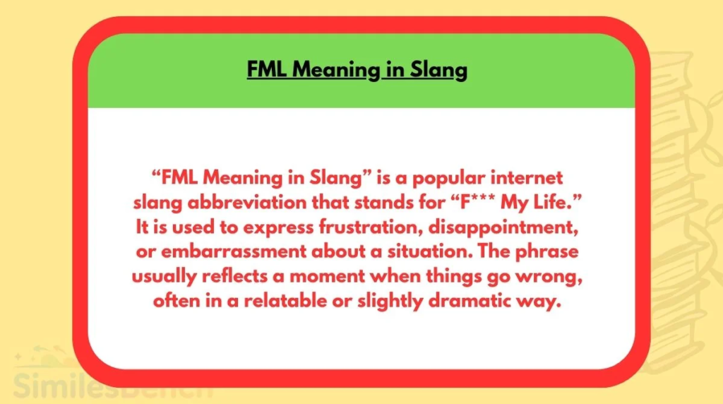 What Does FML Mean in Text?