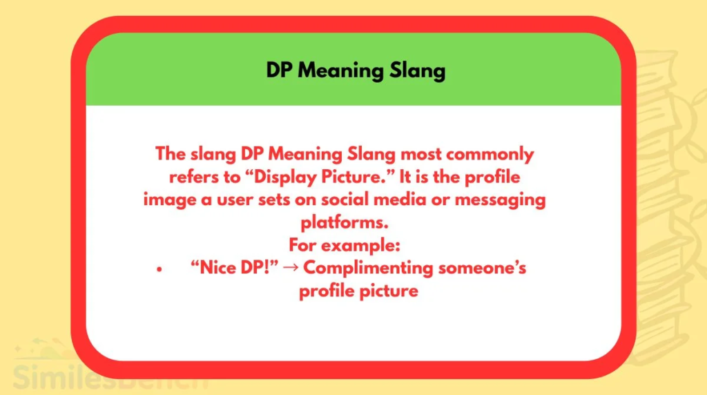 What Does dp Mean in Text?