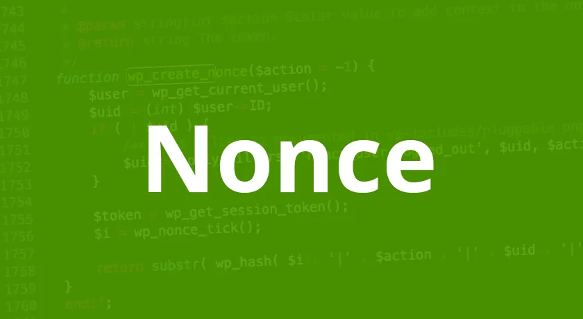 What Does Nonce Mean in Text?
