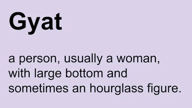 What Does Gyat Mean in Text?