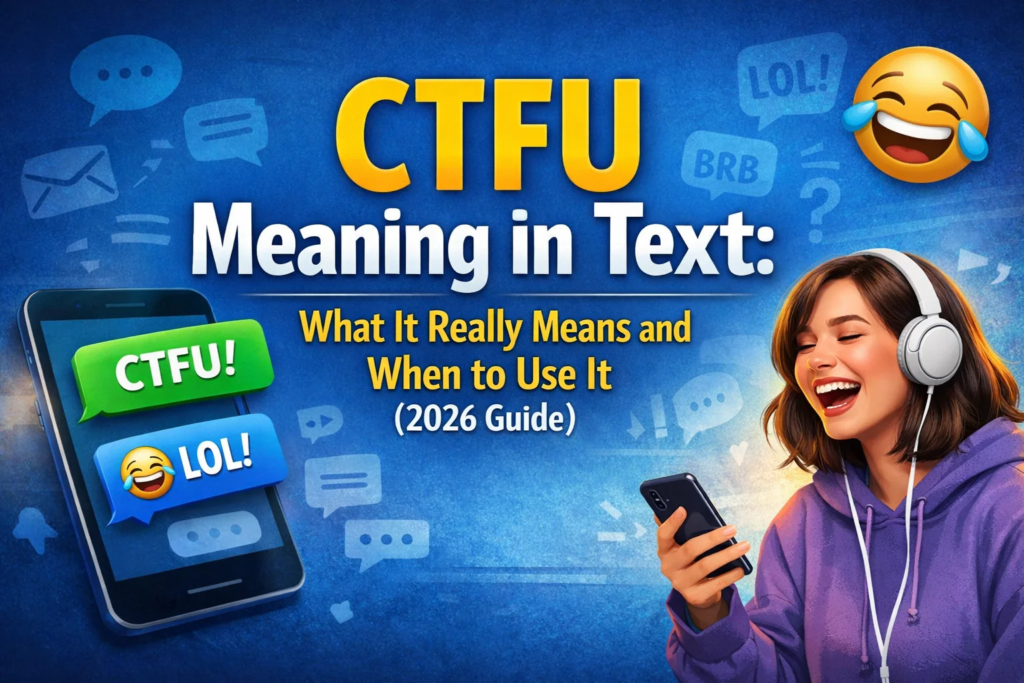 What Does CTFU Mean in Text?