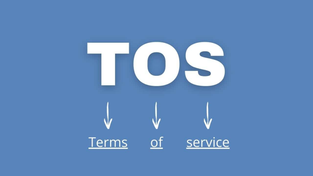 What Does TOS Mean in Text?