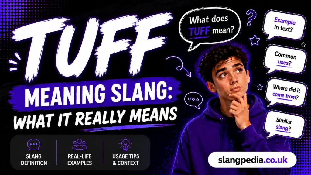 Tuff Meaning Slang