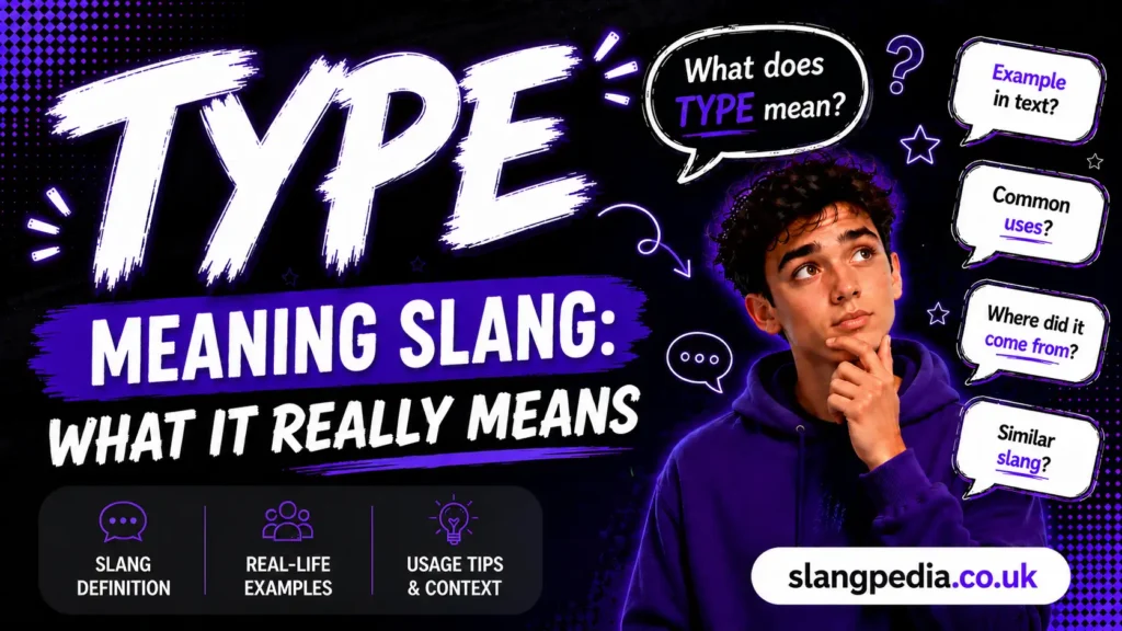 Type Meaning Slang
