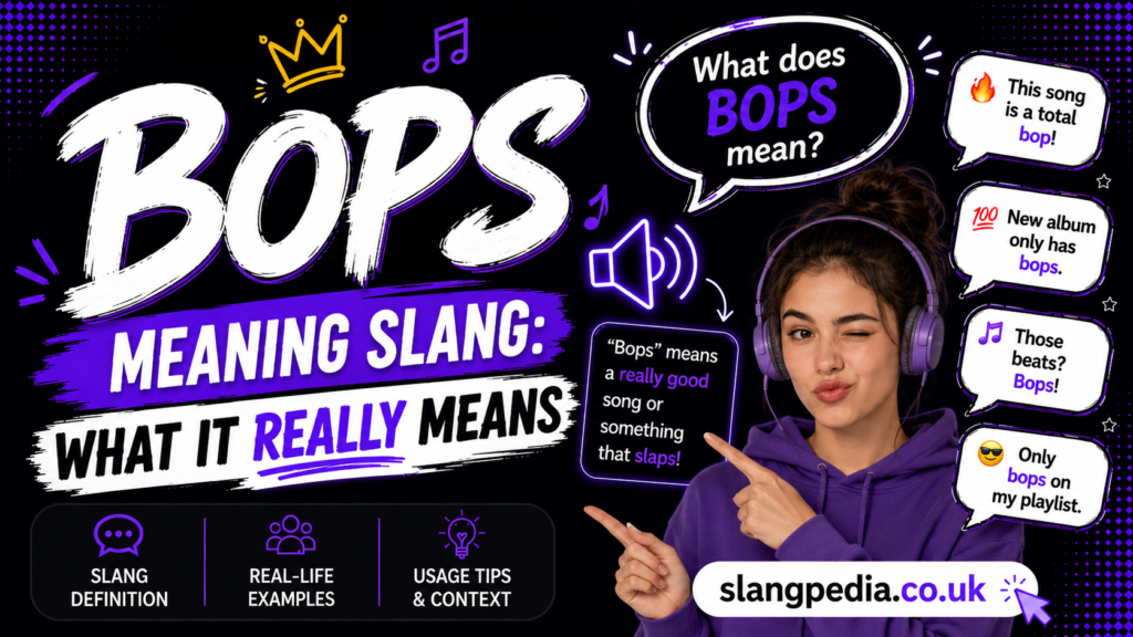 Bops Meaning Slang