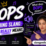 Bops Meaning Slang