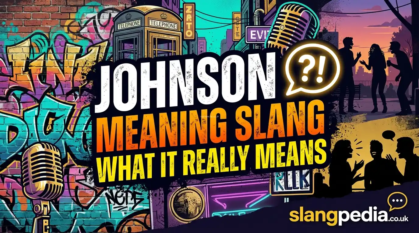 Johnson Meaning Slang By Gen-Z