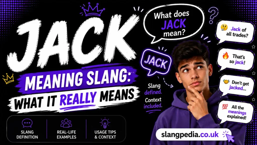 Jack Meaning Slang by Gen-z